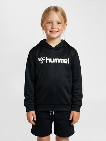 Hummel Kapuzenpullover Hmllogo Kinder in BLACK