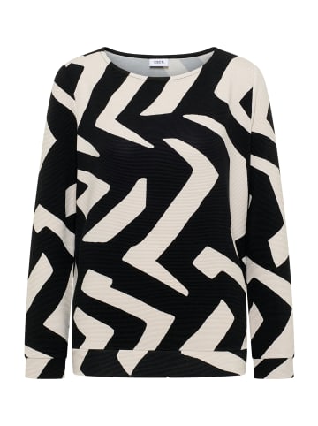Cecil 'Ottoman Shirt mit Muster' Grau