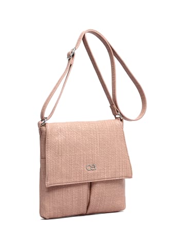 collezione alessandro Umhängetasche " Flechty " in rosa