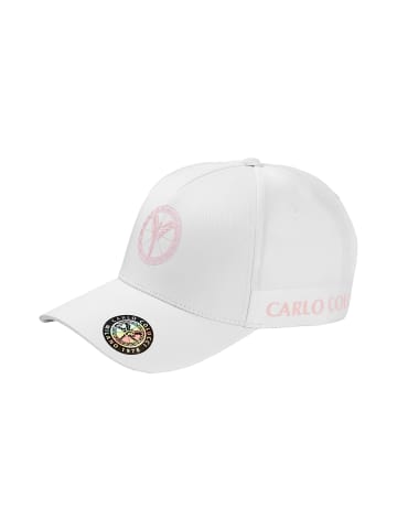 Carlo Colucci Baseball Cap DaCampo in Weiß