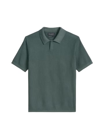 Marc O'Polo Strick-Poloshirt regular in Skipping Stone
