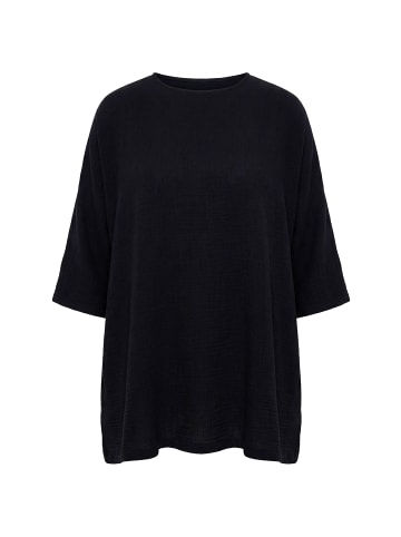 MIAMODA Bluse in schwarz