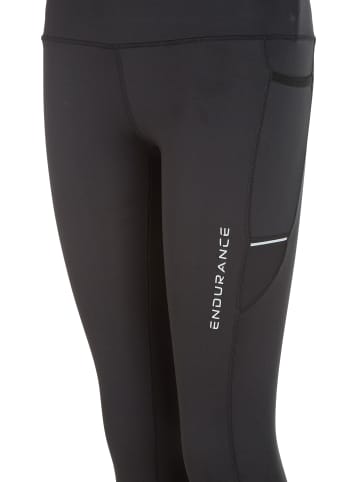 Endurance Tights Energy Jr. Girl in 1001 Black