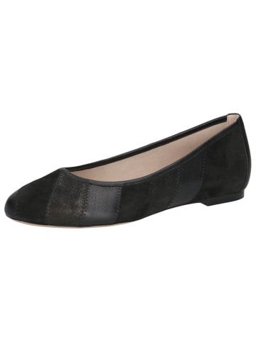 Caprice Ballerina in BLACK METALLIC