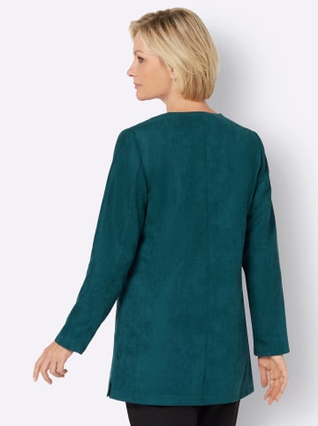 Sieh an! Longblazer in petrol