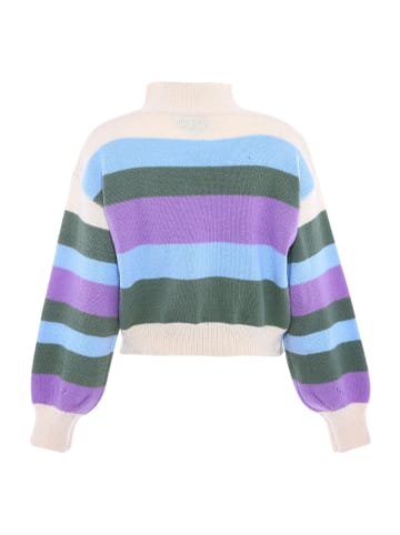 Libbi Damen Sweater in MEHRFARBIG STREIFEN