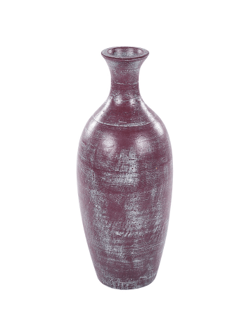 Beliani Dekovase KARDIA in Braun/Blau - (W) 24 x (H) 57 x (L) 24 cm