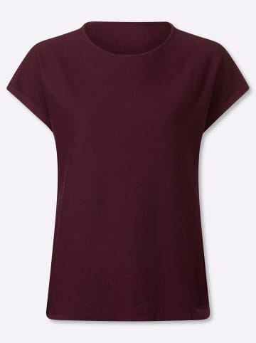 Sieh an! Pullunder in burgund