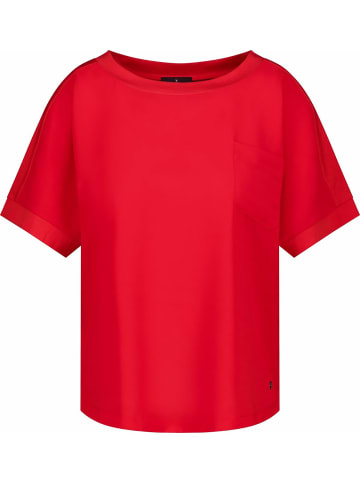 monari Rundhals T-Shirt für Damen in rot