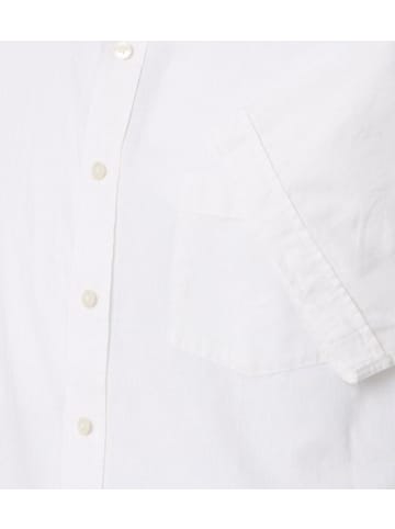 CASAMODA Halbarmhemd in Weiß