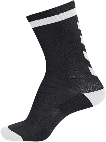 Hummel Low Socken Elite Indoor Erwachsene in BLACK/WHITE