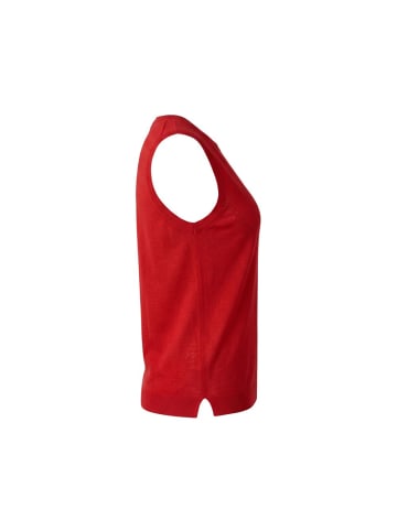 Malo Rot Leinen Damen Tank