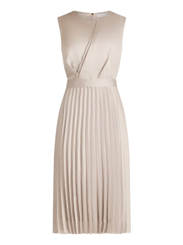 BETTY & CO Midikleid mit Plissee in Grau