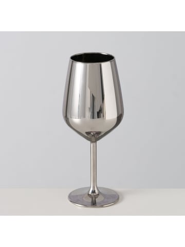 Boltze Weinglas Adora metallic in silber