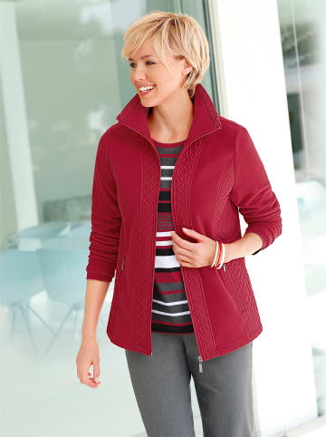 WITT WEIDEN Fleece-Jacke in rot
