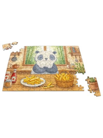Mr. & Mrs. Panda Puzzle Panda Pommes Gebet Design ohne Spruch in Weiß