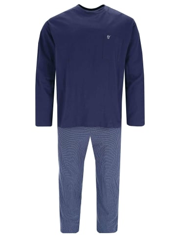 hajo Pyjama in Blau