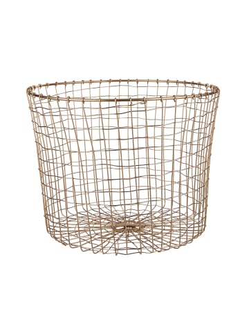 Butlers Korb rund Ø36cm GRID in Gold