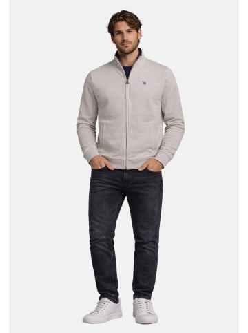 U.S. Polo Assn. U.S. POLO ASSN. Herren Sweatjacke P028 in Sand