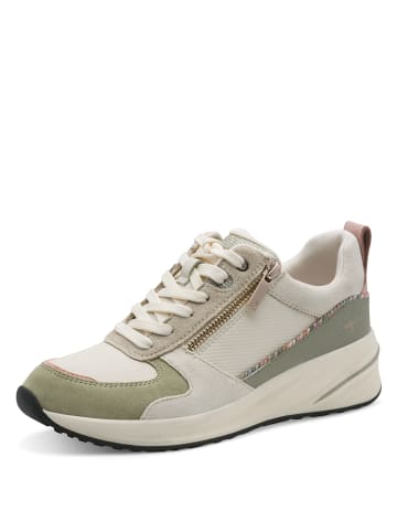 Tamaris Sportlicher Schnürschuh in grün