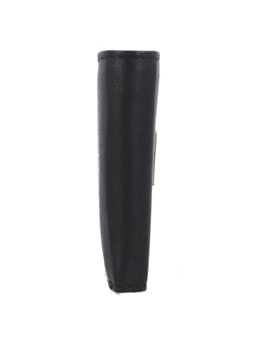 mano Don Leonardo Geldbörse RFID Leder 11 cm in schwarz
