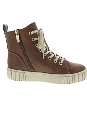 Marco Tozzi Schnürstiefelette Braun