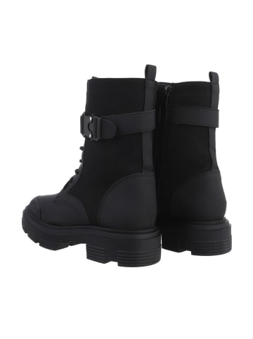 Ital-Design Stiefelette in Schwarz