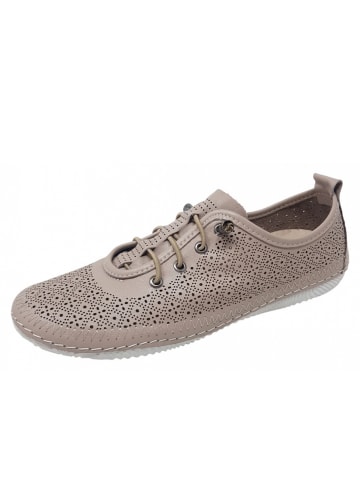 Cosmos Comfort sportlicher Schnürer  in Beige