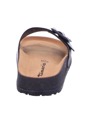 Tamaris Pantoletten in BLACK LEATHER