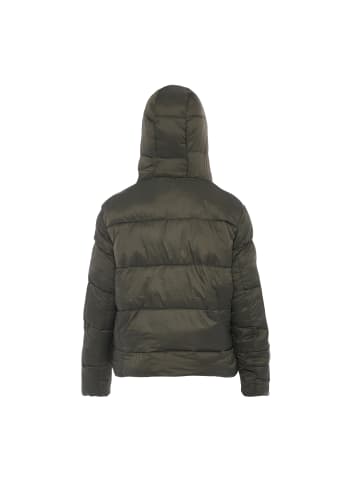 NALLY Damen Wattierte Winterjacke in Armeegrün