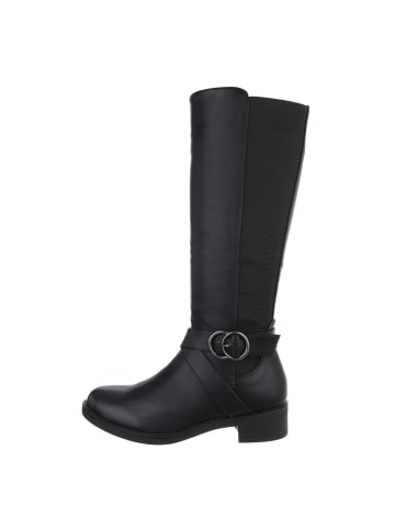 Ital-Design Stiefel in Schwarz