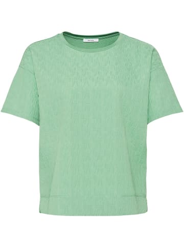 OPUS Rundhals T-Shirt für Damen in grün