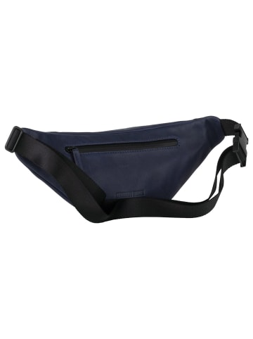 Leonhard Heyden Den Haag Gürteltasche Leder 27 cm blau