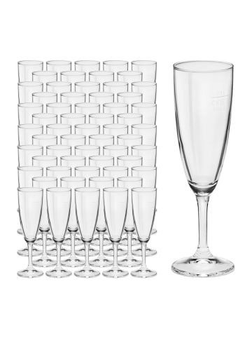 Bormioli Rocco 60er Set Sektkelche geeicht Prosecco in Transparent 0,1 l in transparent