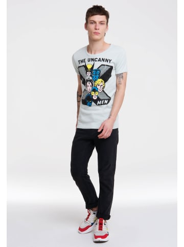 Logoshirt T-Shirt X-Men in hellblau