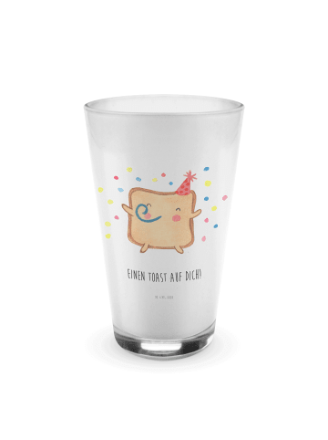 Mr. & Mrs. Panda Glas Bunt Toast Party mit Spruch in Transparent