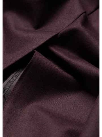 GOLDNER Klassischer Schurwoll-Schlupfrock in bordeaux / melange