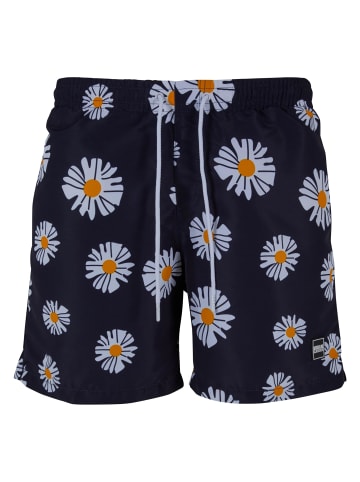 Urban Classics Badeshorts in midnightnavydaisy