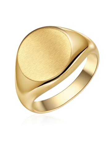 True Rebels Ring aus Edelstahl in gelbgold