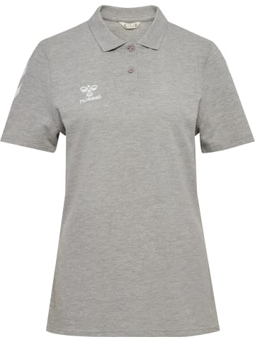Hummel Polo Hmlgo Damen in GREY MELANGE