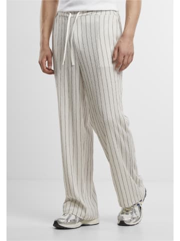 Urban Classics Trousers - undefined in offwhite/black