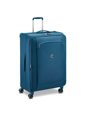 Delsey Montmartre Air 2.0 4-Rollen Trolley 77 cm in blau