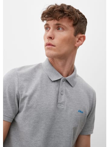 s.Oliver Polo-Shirt in 9116_taubengrau