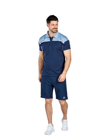 erima Herren Change By Erima Poloshirt in new navy/faded denim/weiß
