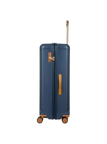 BRIC`s Capri - 4-Rollen-Trolley 81 cm (silver) in blau