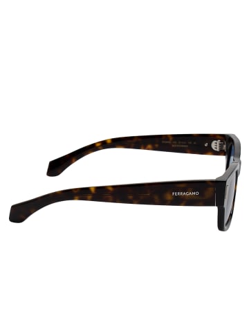 Salvatore Ferragamo Sonnenbrille in Brown