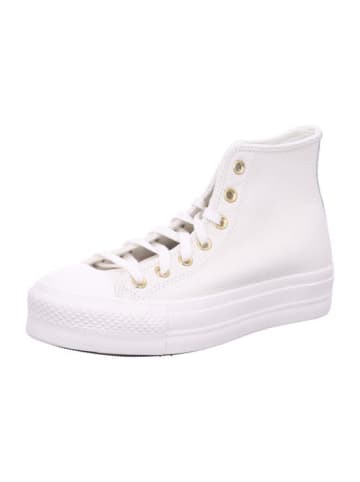 Converse Damen- Schnürschuhe CTAS LIFT HI EGRET/EGRET/GOLD in Beige