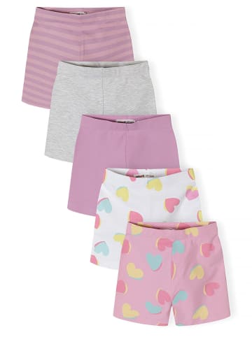 Minoti 5-er Pack Leggings 30CYCLE101 in flieder
