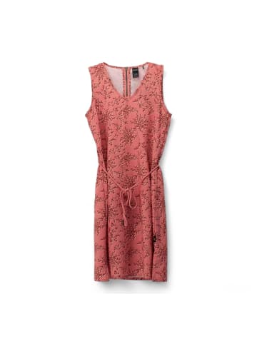 Jack Wolfskin Kleid Tioga Road Print Dress in Rosa