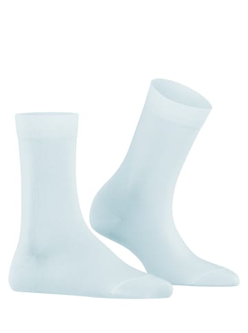 Falke Cotton Touch Socke in Light blue